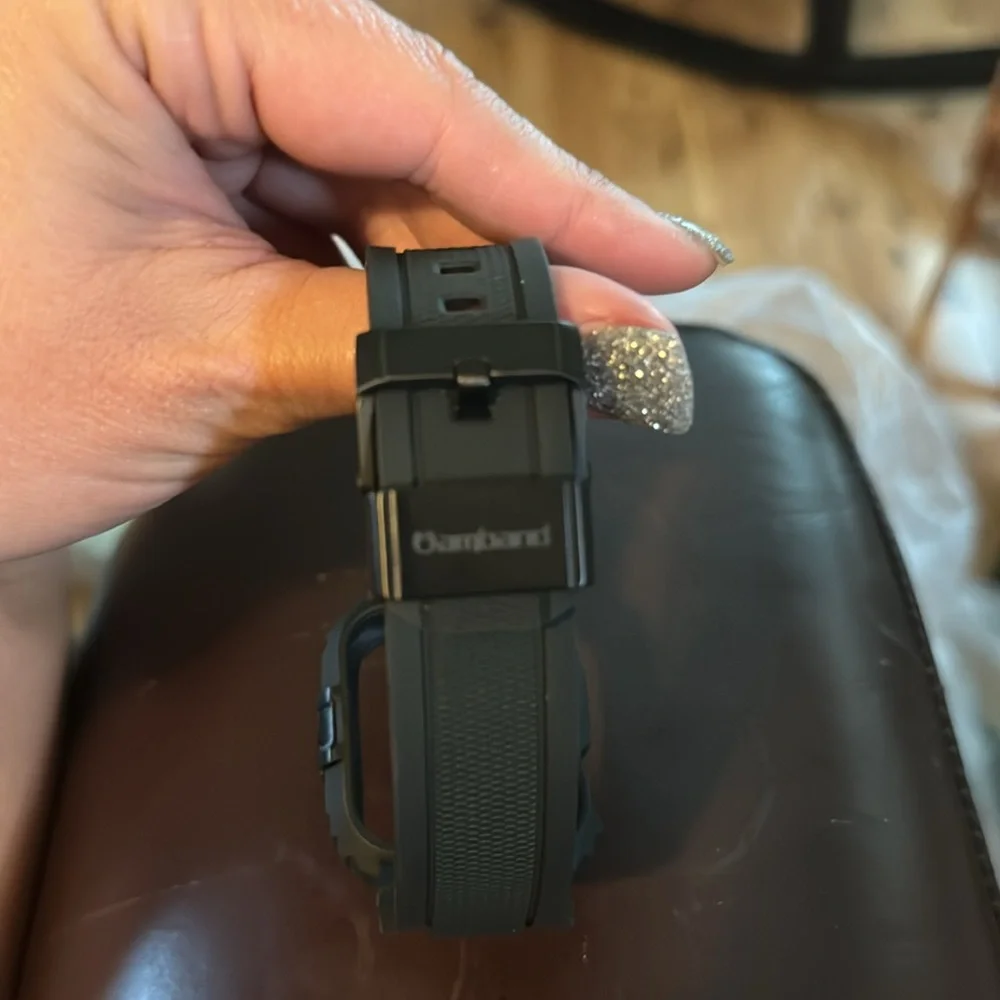 Amband military tactical Apple Watch black band